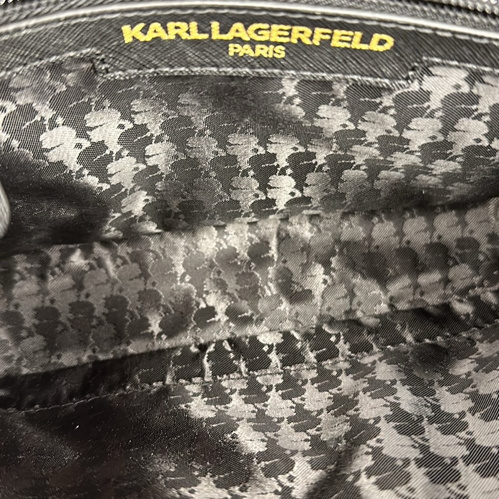 KARL LAGERFELD - Paris Maybelle Taxi NYC Black Crossbody Bag - Picture 14 of 16